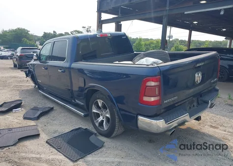 2019 Ram 1500 Laramie 4X4 6'4 Box из США, поврежденный, VIN 1C6SRFRT1KN920358